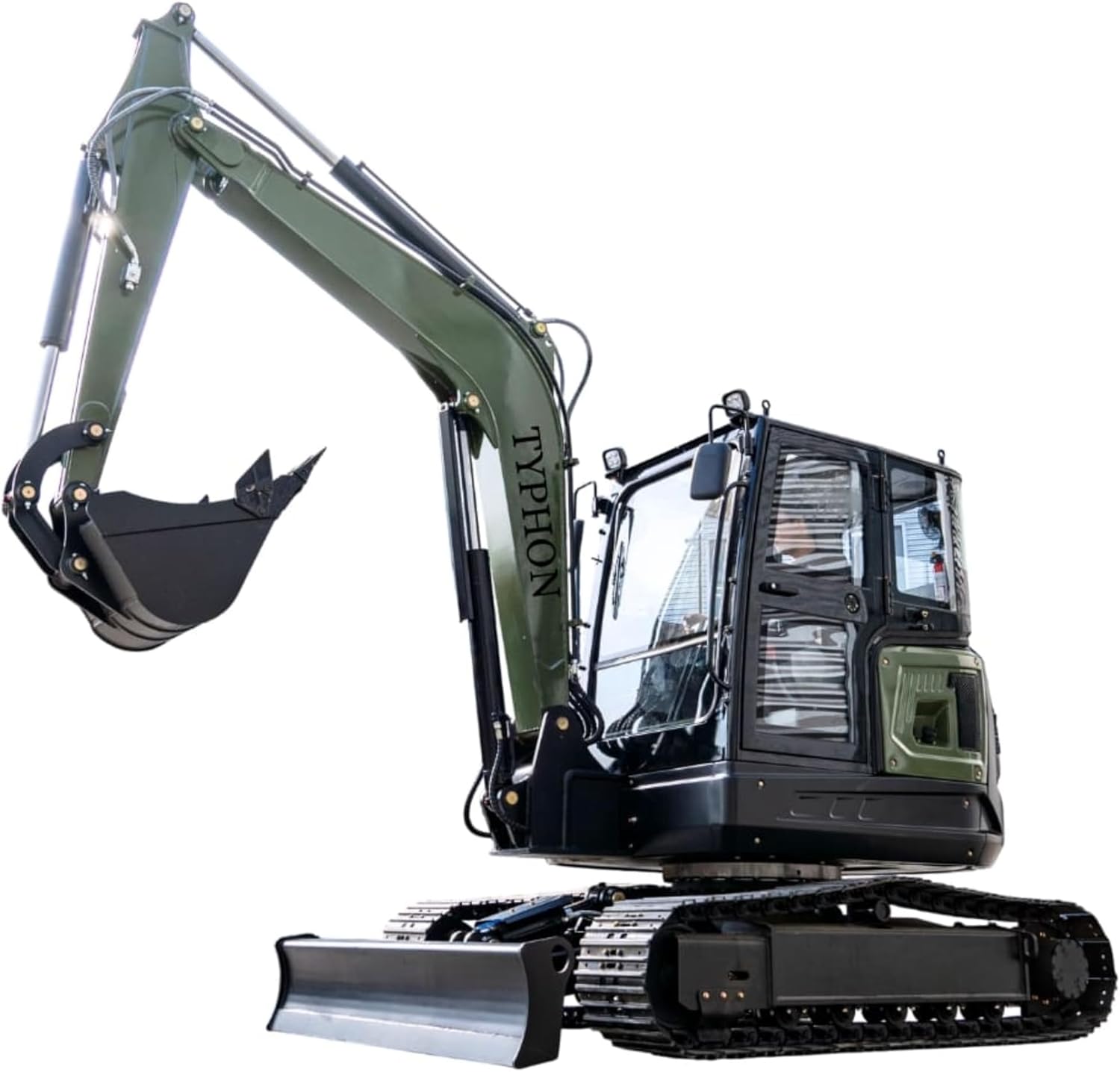 buy TYPHON Terror LXV excavator,TYPHON Terror LXV pros cons,6.6 ton mini excavator review,should I buy TYPHON Terror LXV,TYPHON excavator vs Kubota,best mini excavator for confined spaces - detailed features and technical specifications