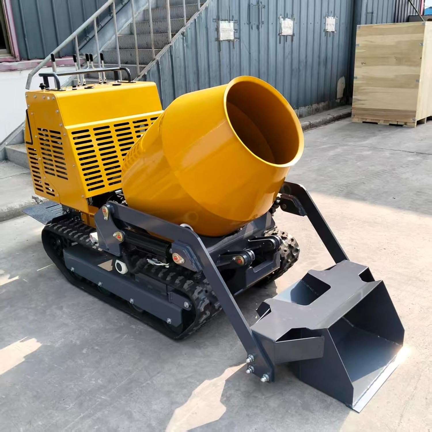 buy heavy duty cement mixer,crawler concrete mixer review,should I buy a cement mixer with loading shovel,heavy duty cement mixer pros cons,automatic cement mixer worth buying,best concrete mixer for stucco performance testing and real-world results