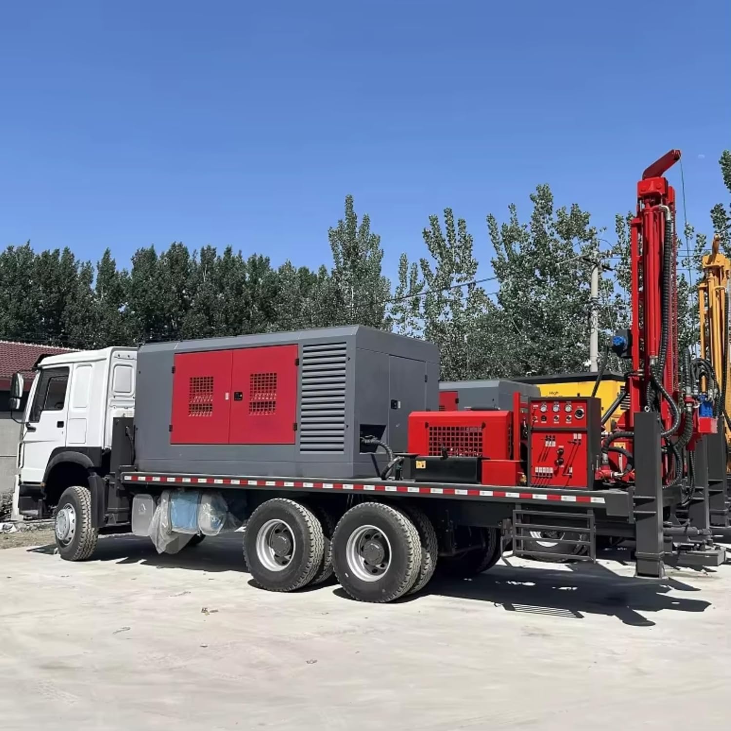 buy hydraulic truck mounted drilling rig,should I buy a truck mounted drilling rig,hydraulic deep well drill rig pros cons,truck mounted water well drill vs portable,best hydraulic borehole drilling machine,hydraulic drill rig worth buying unboxing and complete package contents