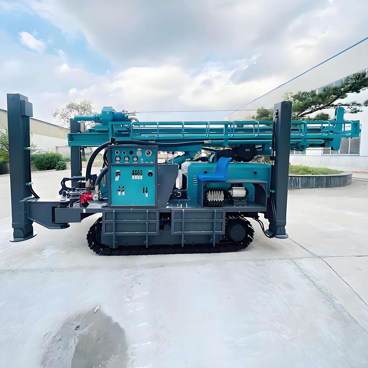 Step-by-step guide for crawler water well drilling rig,portable borehole drilling machine,hydraulic water well drill rig,geological survey drilling rig,crawler mounted drill rig,water well drilling machine worth buying - complete tutorial