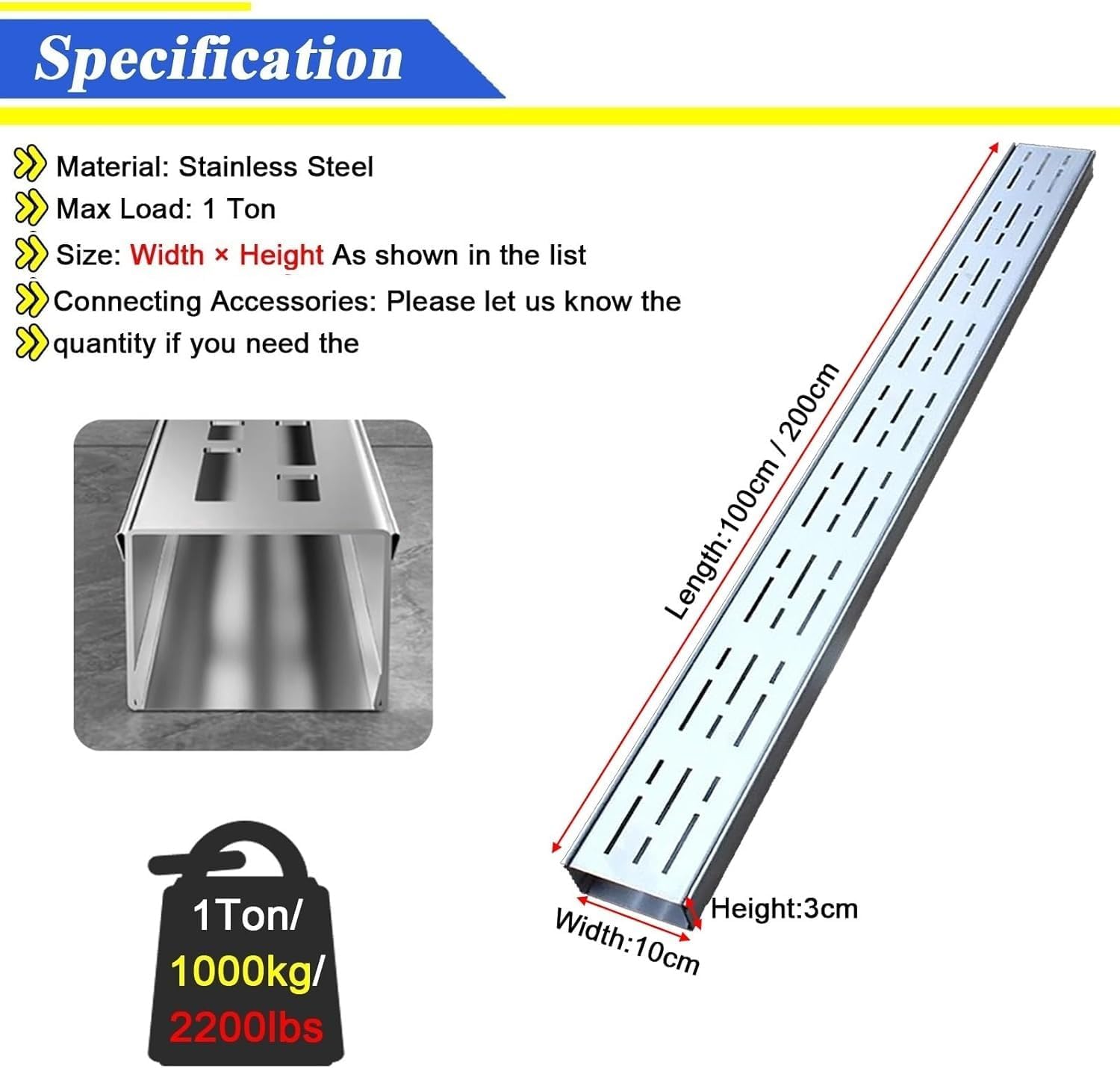 stainless steel drain cover, stainless steel drain cover pros cons, narrow tile channel drain cover, stainless steel drain cover installation, outdoor drain cover for garage, removable drain grate for patio unboxing and complete package contents