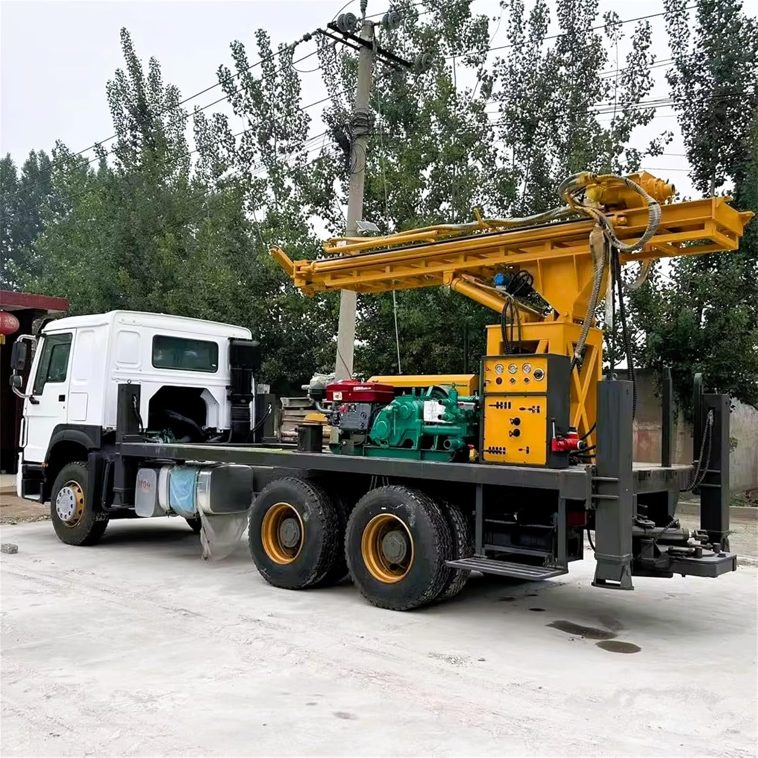 truck mounted drilling machine,water well drilling rig heavy duty,geological exploration drilling equipment,buy truck mounted drill rig,300m borehole drilling rig,mining survey borehole machine - detailed features and technical specifications