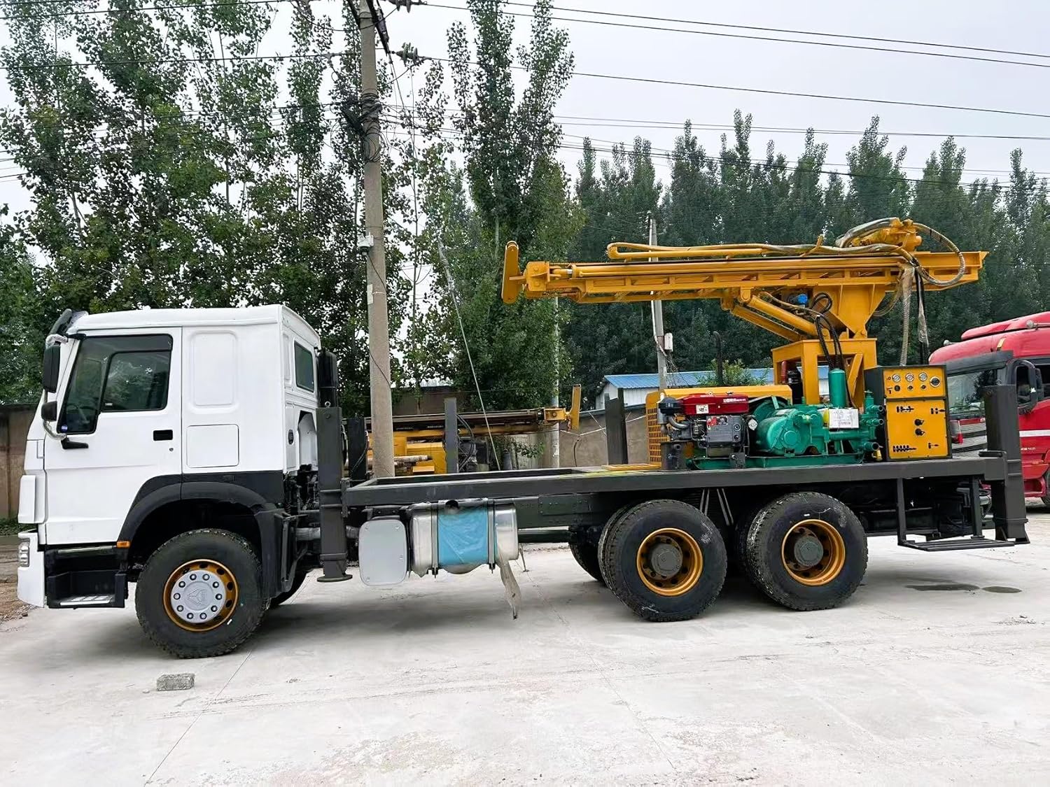 truck mounted drilling machine,water well drilling rig heavy duty,geological exploration drilling equipment,buy truck mounted drill rig,300m borehole drilling rig,mining survey borehole machine performance testing and real-world results