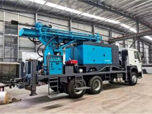 Image 1 of truck mounted water well drilling rig