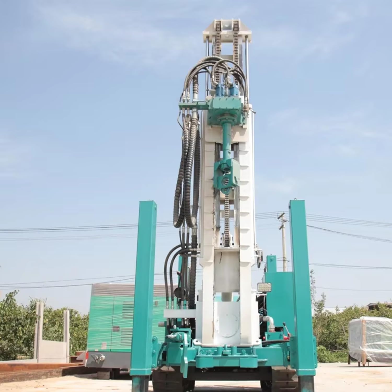 water well drilling rig review deep borehole drilling equipment farm irrigation well drilling machine hydraulic well drilling rig pros cons should I buy a water well drilling rig heavy-duty well drilling machine worth buying unboxing and complete package contents