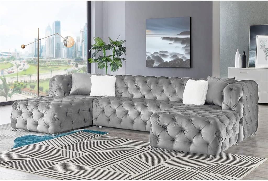 Step-by-step guide for DUYHBAWRS U-shaped sofa review,DUYHBAWRS sectional review and rating,is DUYHBAWRS U-shaped sofa worth buying,DUYHBAWRS sofa review pros cons,DUYHBAWRS U-shaped sofa review honest opinion,DUYHBAWRS grey velvet sofa review verdict - complete tutorial
