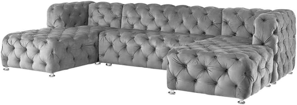 DUYHBAWRS U-shaped sofa review,DUYHBAWRS sectional review and rating,is DUYHBAWRS U-shaped sofa worth buying,DUYHBAWRS sofa review pros cons,DUYHBAWRS U-shaped sofa review honest opinion,DUYHBAWRS grey velvet sofa review verdict performance testing and real-world results