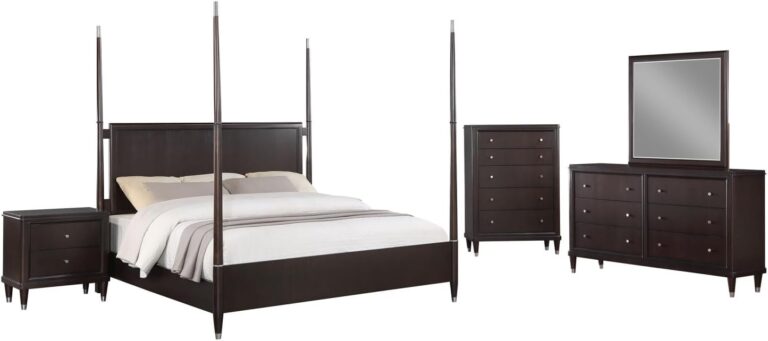 Image 1 of Generic Niguel Brown 5-piece bedroom set review