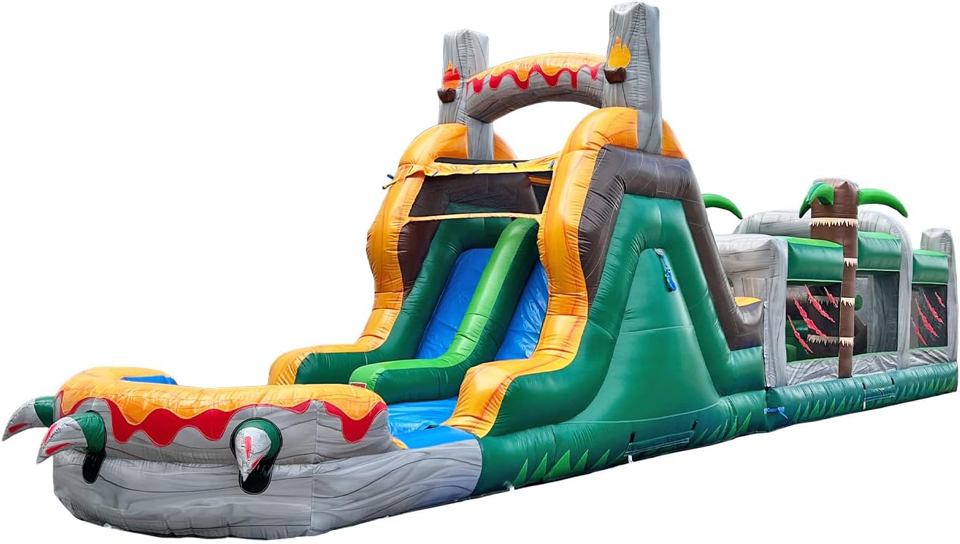 HeroKiddo T-Rex inflatable obstacle course review,HeroKiddo T-Rex obstacle course review and rating,is HeroKiddo T-Rex inflatable worth buying,HeroKiddo T-Rex obstacle course review pros cons,HeroKiddo T-Rex inflatable review honest opinion,HeroKiddo T-Rex obstacle course review verdict - detailed features and technical specifications