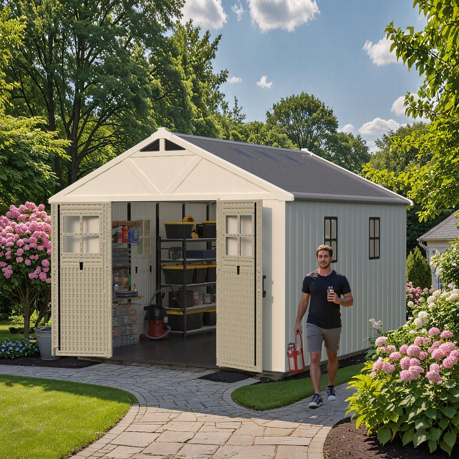 Patiowell 10x12 storage shed review,Patiowell 10x12 shed review and rating,is Patiowell 10x12 shed worth buying,Patiowell storage shed review pros cons,Patiowell 10x12 shed honest opinion,Patiowell outdoor shed review verdict unboxing and complete package contents