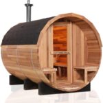 Image 1 of Smartmak outdoor barrel sauna review