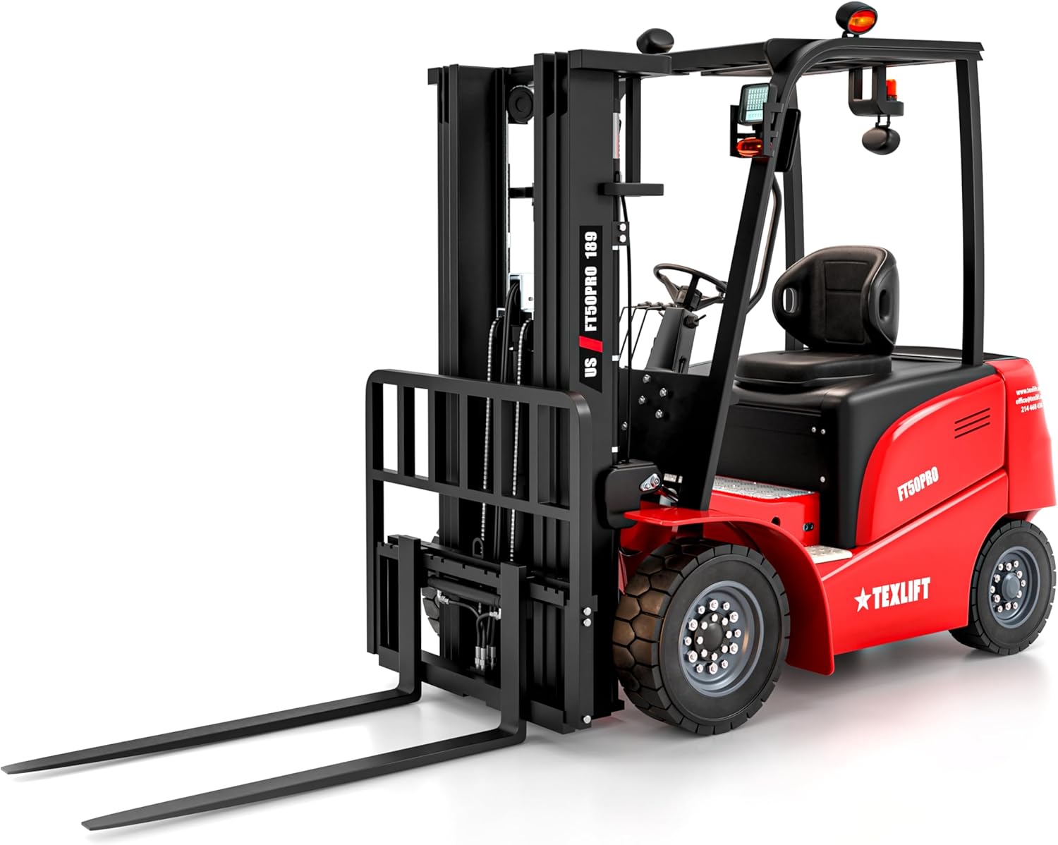 TEXLIFT FT50PRO electric forklift review,TEXLIFT 5000 lb forklift review,electric forklift side shift review,should I buy TEXLIFT FT50PRO,TEXLIFT FT50PRO pros cons,best electric forklift with lithium battery performance testing and real-world results