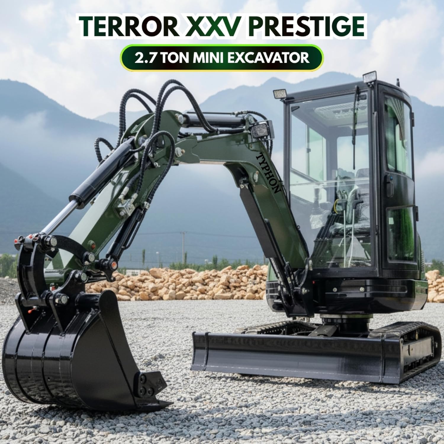TYPHON TERROR XXV mini excavator review,TYPHON TERROR XXV pros and cons,TYPHON TERROR XXV worth buying,best compact mini excavator,TYPHON TERROR XXV vs alternatives,should I buy TYPHON TERROR XXV unboxing