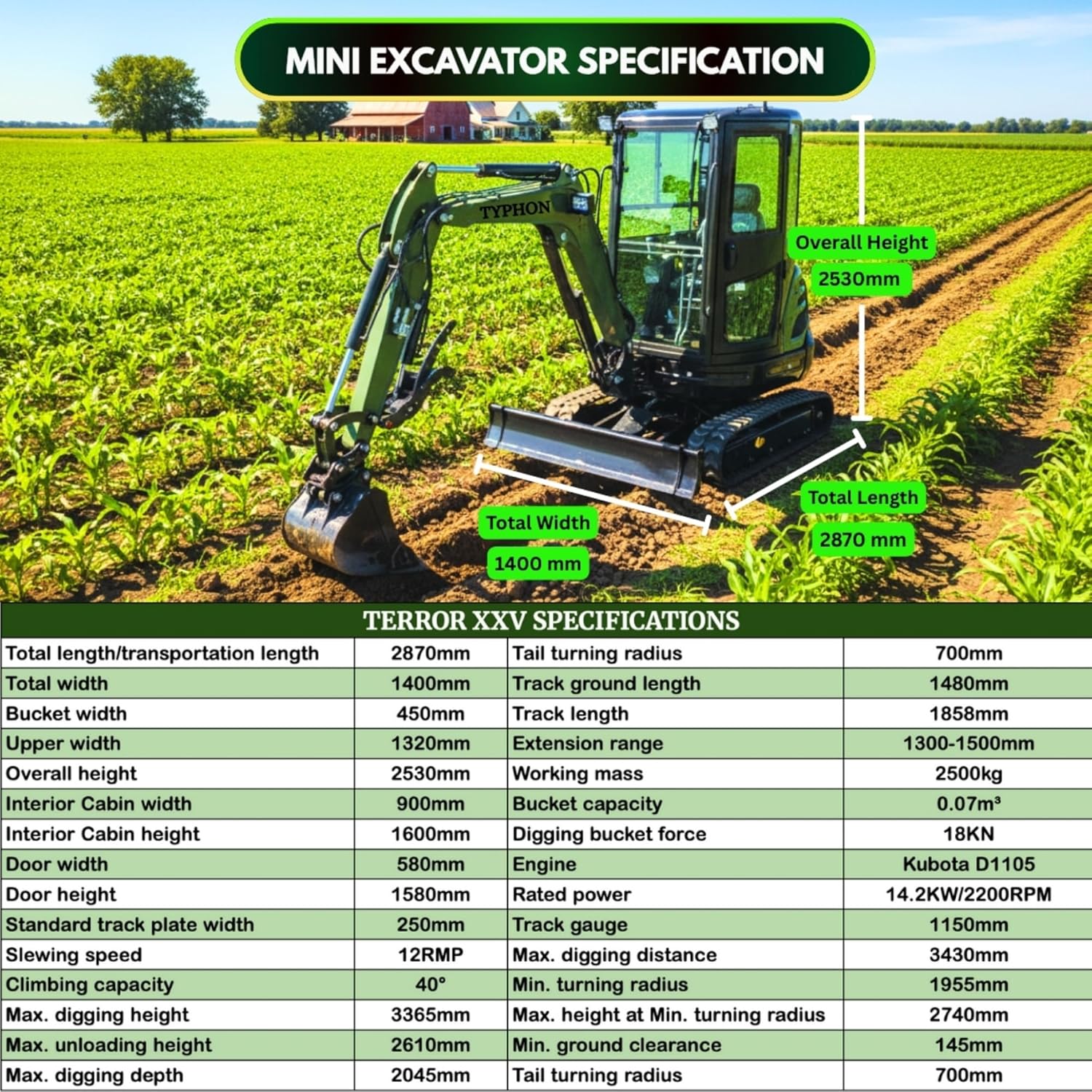 TYPHON TERROR XXV mini excavator review,TYPHON TERROR XXV pros and cons,TYPHON TERROR XXV worth buying,best compact mini excavator,TYPHON TERROR XXV vs alternatives,should I buy TYPHON TERROR XXV performance