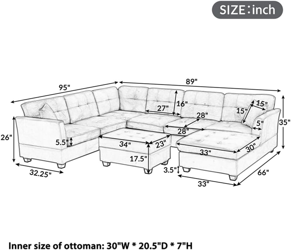 Step-by-step guide for U-Style upholstery sectional sofa review,U-Style sectional sofa review and rating,is U-Style sectional sofa worth buying,U-Style upholstery sofa review pros cons,U-Style sectional sofa review honest opinion,HSIJYGX U-Style sofa review verdict - complete tutorial