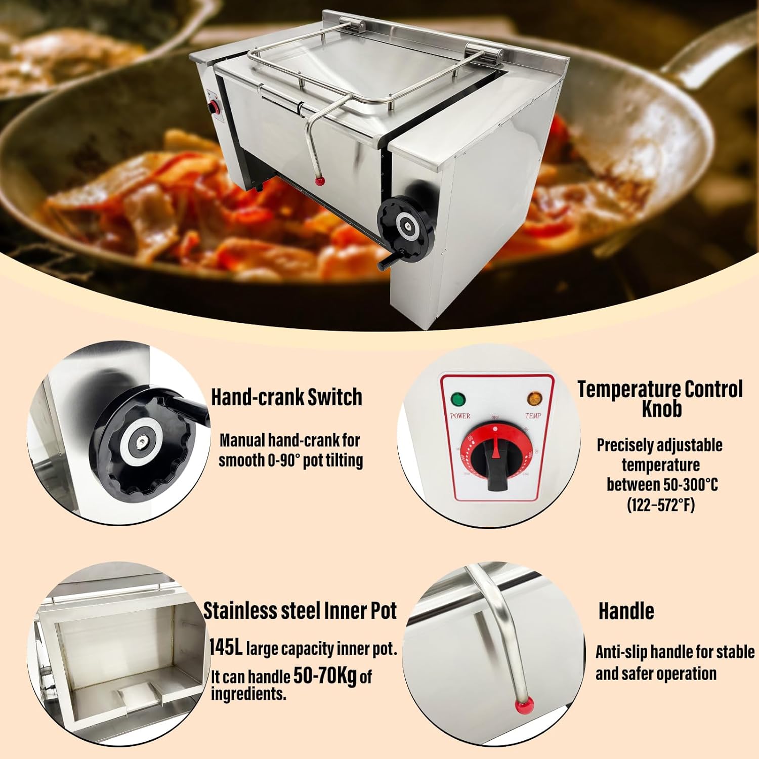 Step-by-step guide for WYDDDARY electric tilting skillet review,commercial electric skillet review and rating,is WYDDDARY braising pan worth buying,electric tilting skillet review pros cons,38.3 gallon braising pan review honest opinion,WYDDDARY industrial skillet review verdict - complete tutorial