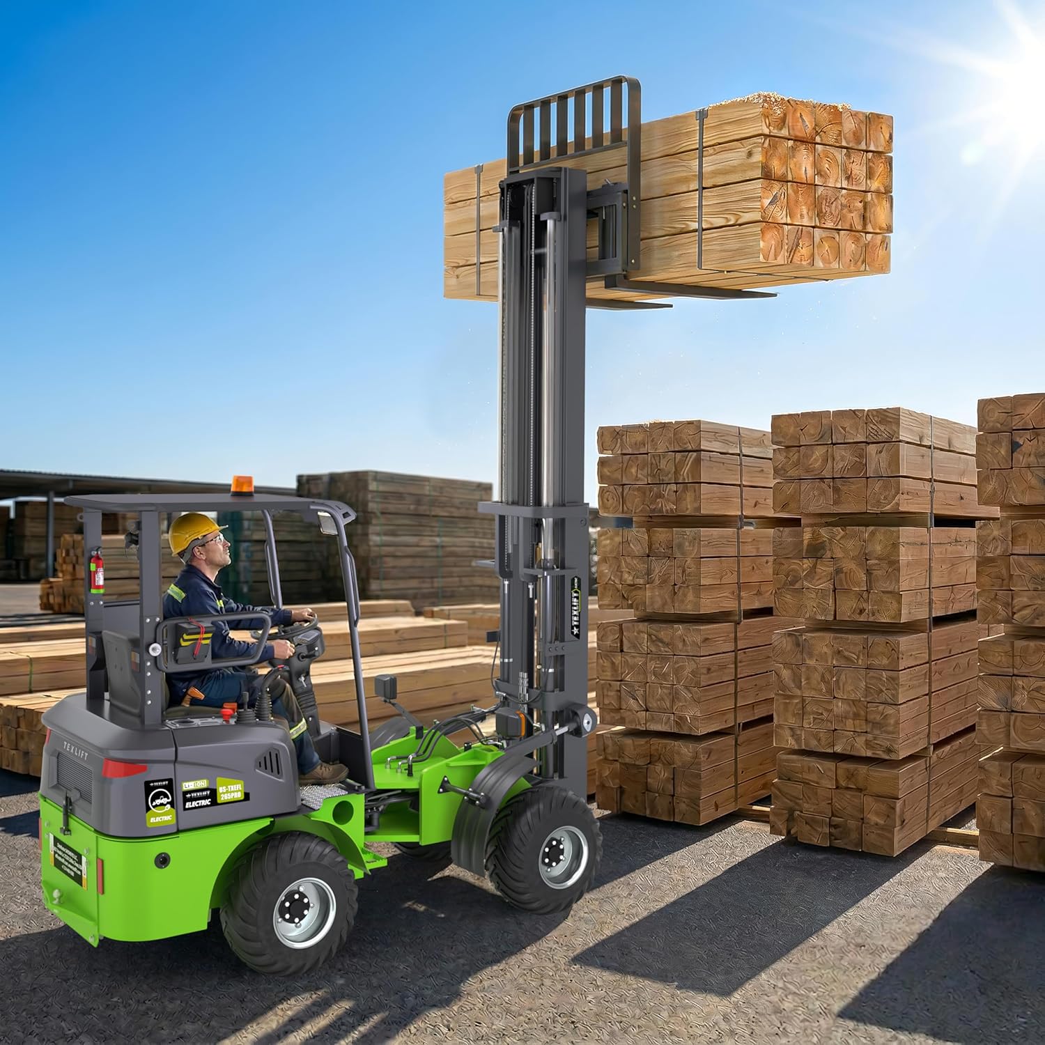 Step-by-step guide for buy TEXLIFT all-terrain electric forklift,TEXLIFT off-road forklift pros cons,best electric pallet stacker for outdoor use,2650 lb lithium forklift worth buying,TEXLIFT US-TXEFL265PRO honest review,should I buy TEXLIFT electric forklift - complete tutorial