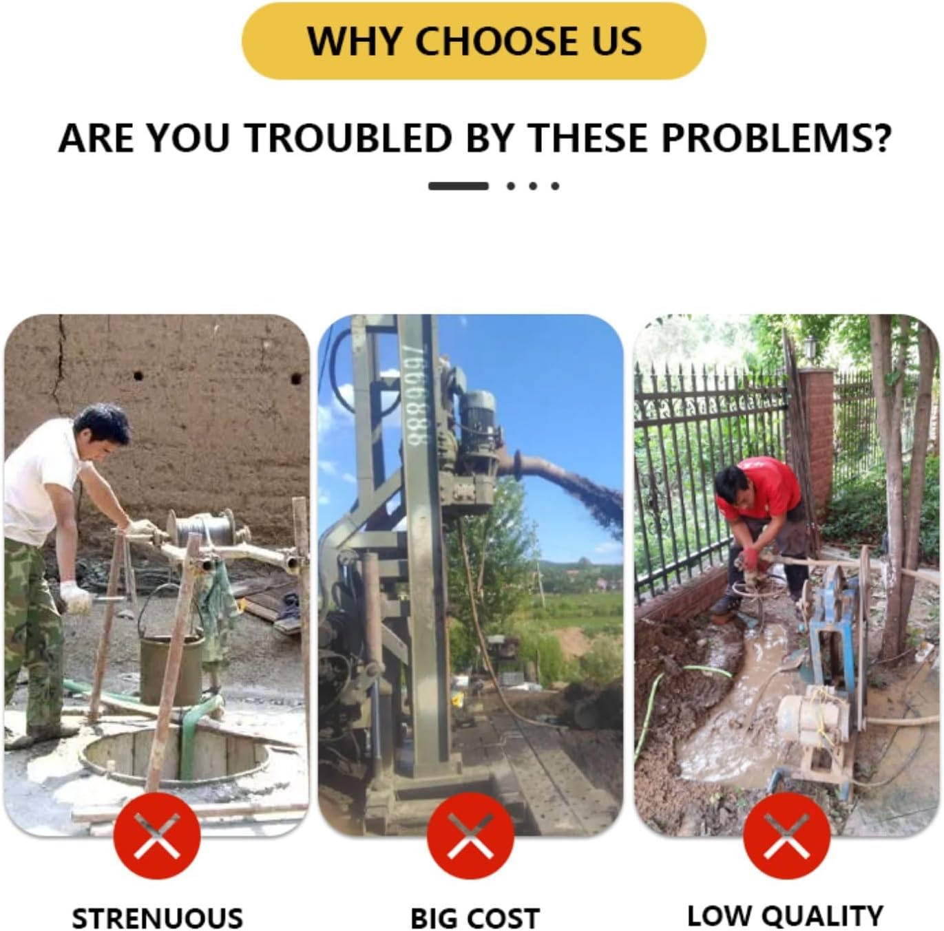 Step-by-step guide for buy water well drilling rig,best water well drilling rig,water well drilling rig pros cons,should I buy water well drilling rig,water well drilling rig worth buying,dual power water well drilling rig - complete tutorial