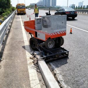 Image 1 of concrete curbing machine review