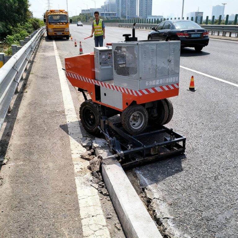 Image 1 of concrete curbing machine review