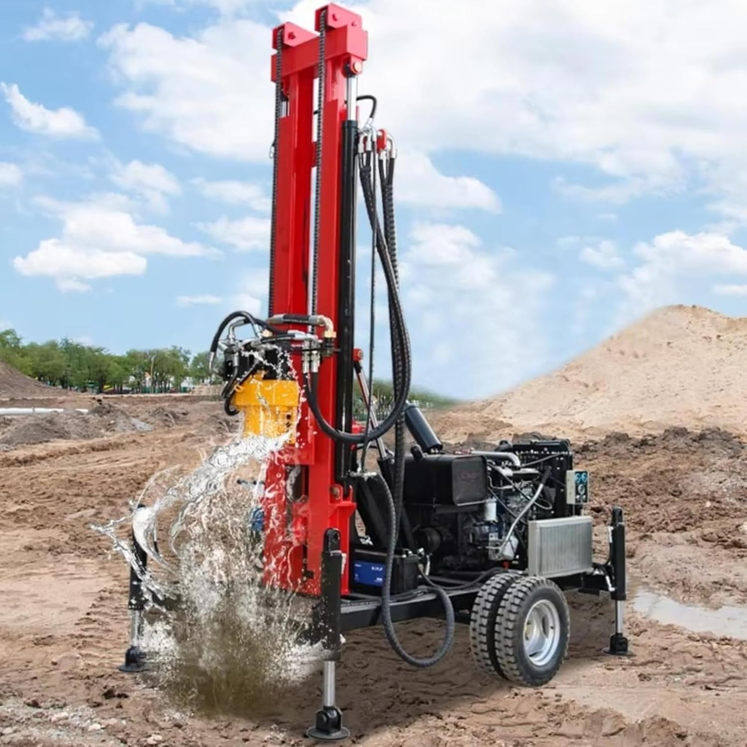 hydraulic water well drilling rig review,best compact borehole drilling machine,deep hole drilling machine pros cons,should I buy a portable well drilling rig,hydraulic well drill vs alternatives,homestead water well drilling equipment - detailed features and technical specifications
