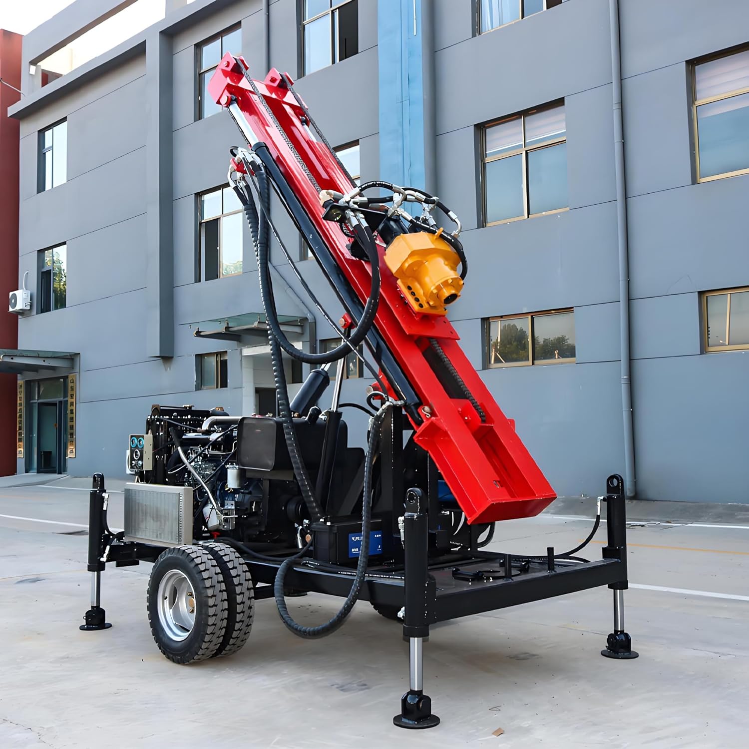 hydraulic water well drilling rig review,best compact borehole drilling machine,deep hole drilling machine pros cons,should I buy a portable well drilling rig,hydraulic well drill vs alternatives,homestead water well drilling equipment unboxing and complete package contents