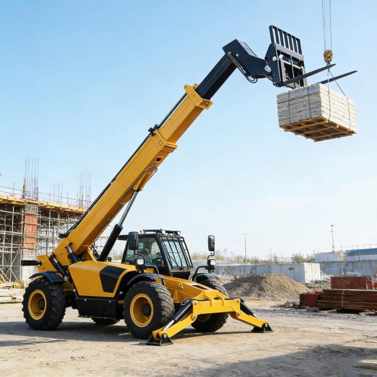 Image 1 of telescopic forklift truck review