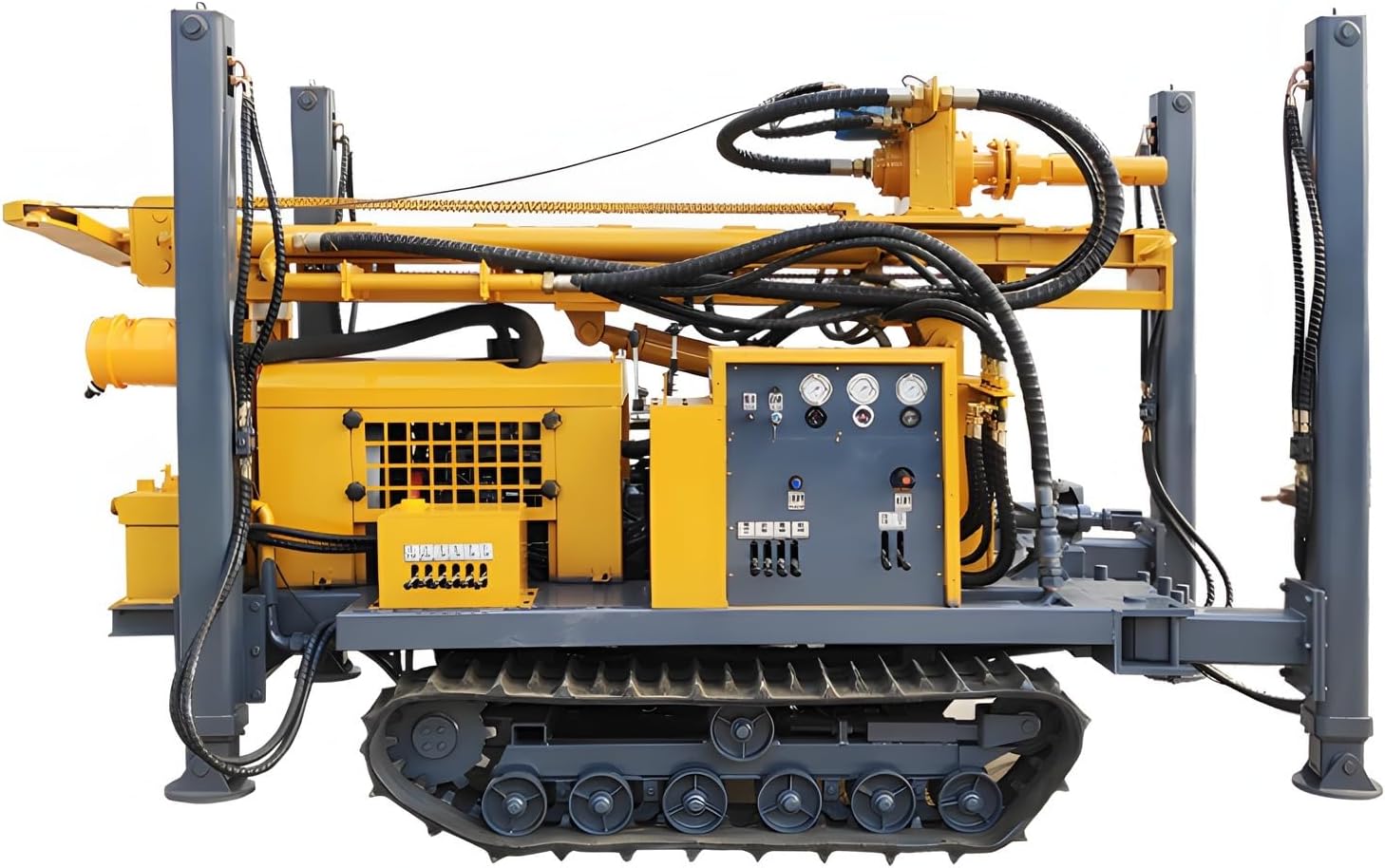 Step-by-step guide for water well drilling rig review,buy hydraulic water well drilling rig,water well drilling rig pros cons,rock layer drilling rig worth buying,best crawler drill machine for water well,should I buy a water well drilling rig - complete tutorial
