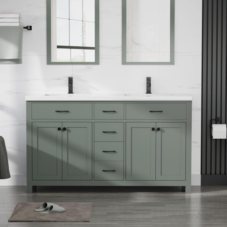 LUCKWIND 60 Bathroom Vanity Review: Pros & Cons Worth Buying? 1 Image 1 of LUCKWIND 60 bathroom vanity review