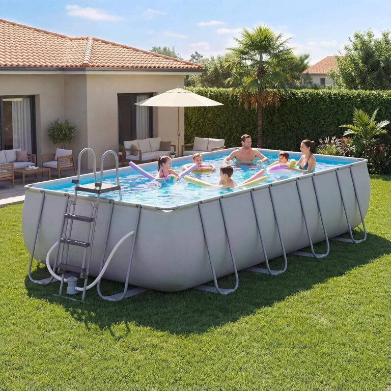SunSwell Rectangular Above Ground Pool Review: Worth Buying? 6 Image 1 of SunSwell rectangular above ground pool review